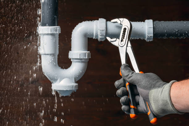 Professional Plumbing technician working in Barhamsville, VA